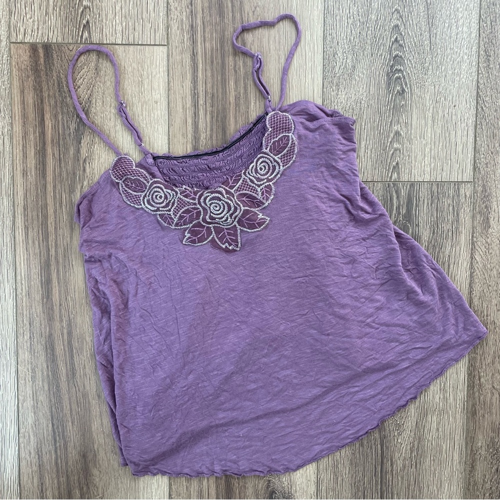 Eyeshadow Women’s Blouse Purple Medium